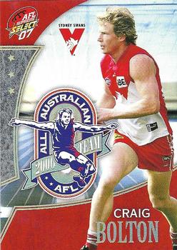 2007 Select AFL Supreme - All Australian #AA4 Craig Bolton Front